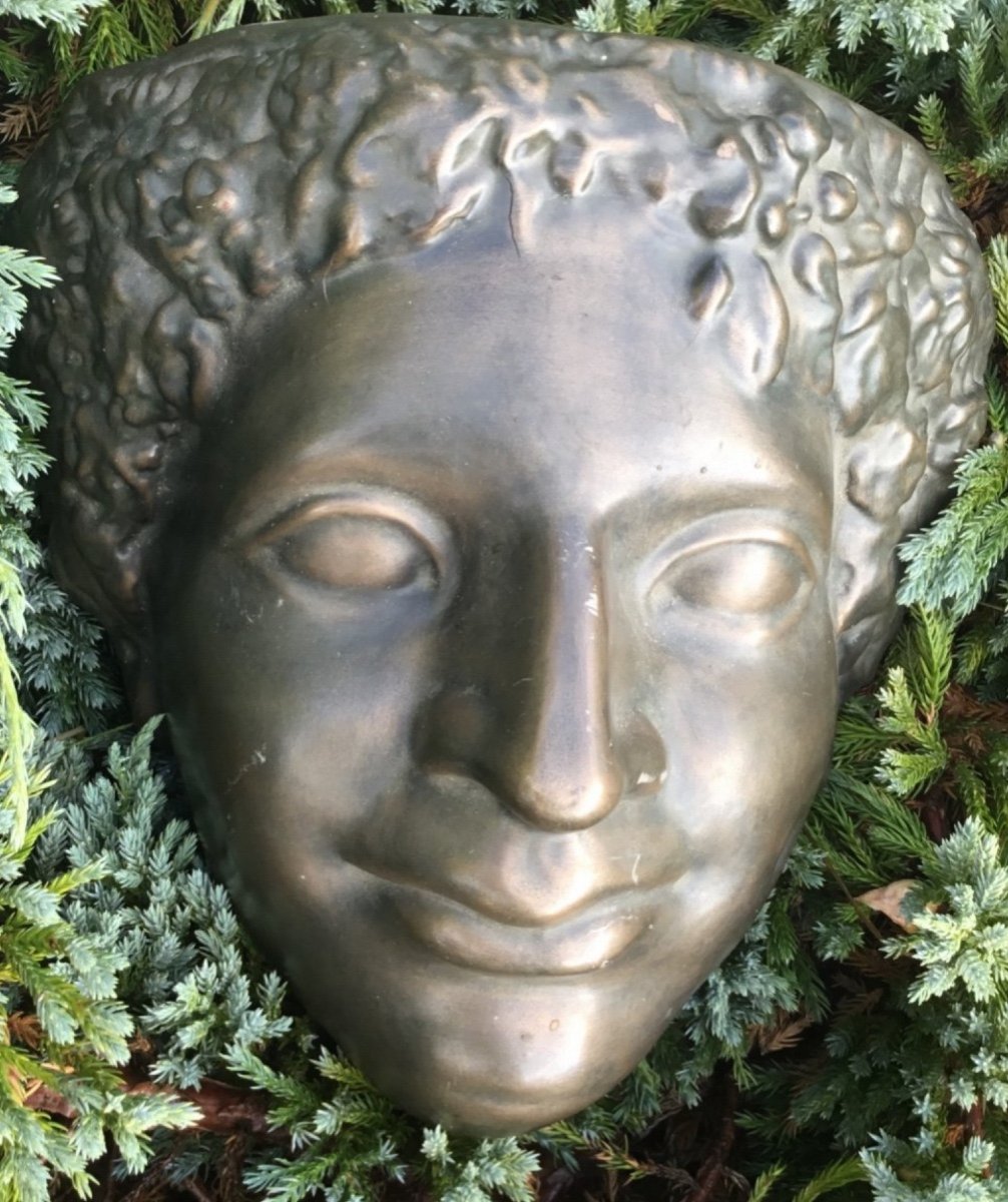 Vase In Glazed Terracotta-photo-4