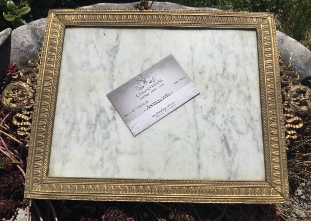 Small Serving Or Mail Tray, Circa 1880-photo-3
