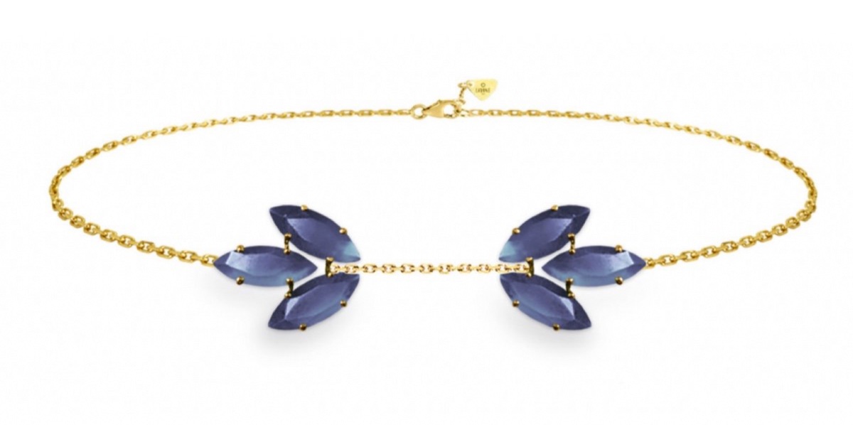Bracelet Or Et Pierres Fines ,collection Bengale , De Marque Layone-photo-2