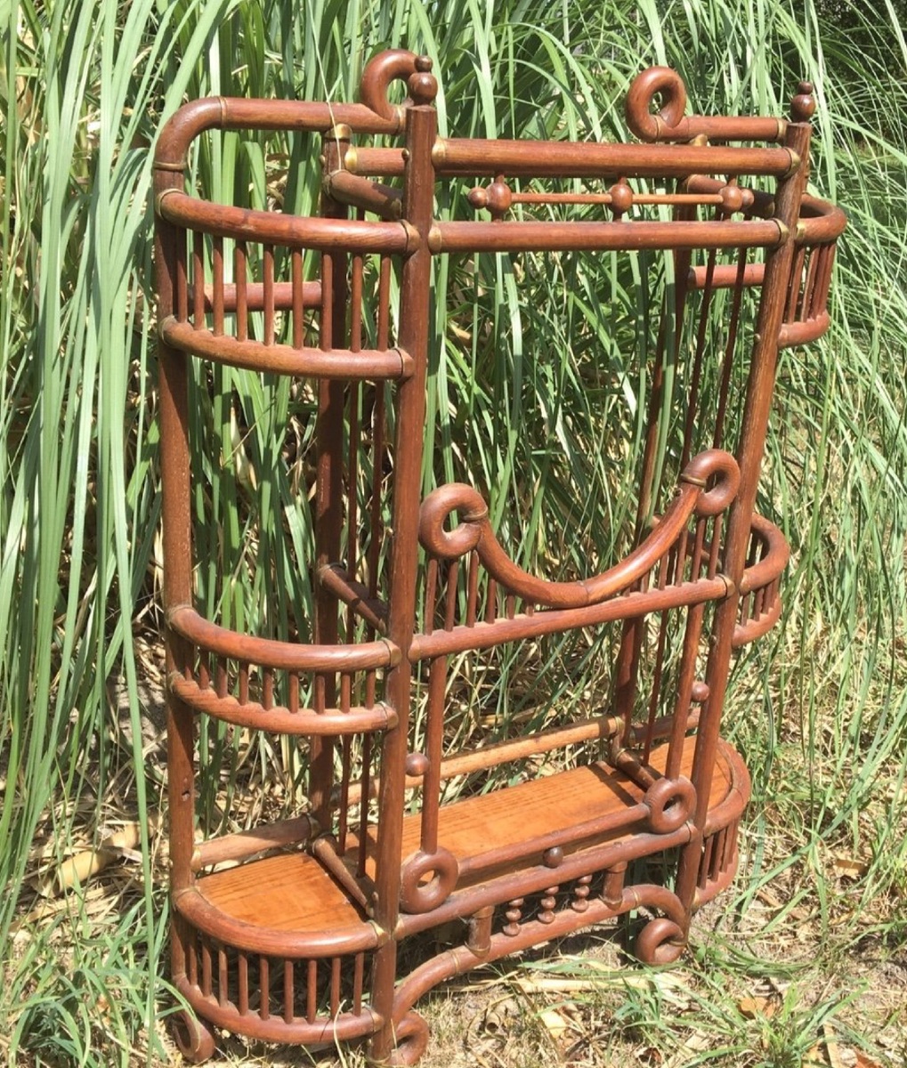 Large Umbrella Stand, Walking Stick Holder, Arts And Crafts, 1900-photo-2