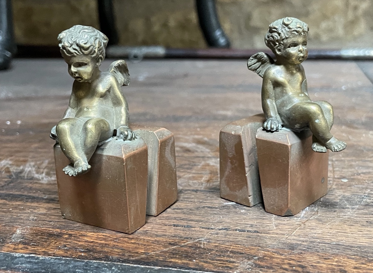 Porte photos aux putti 