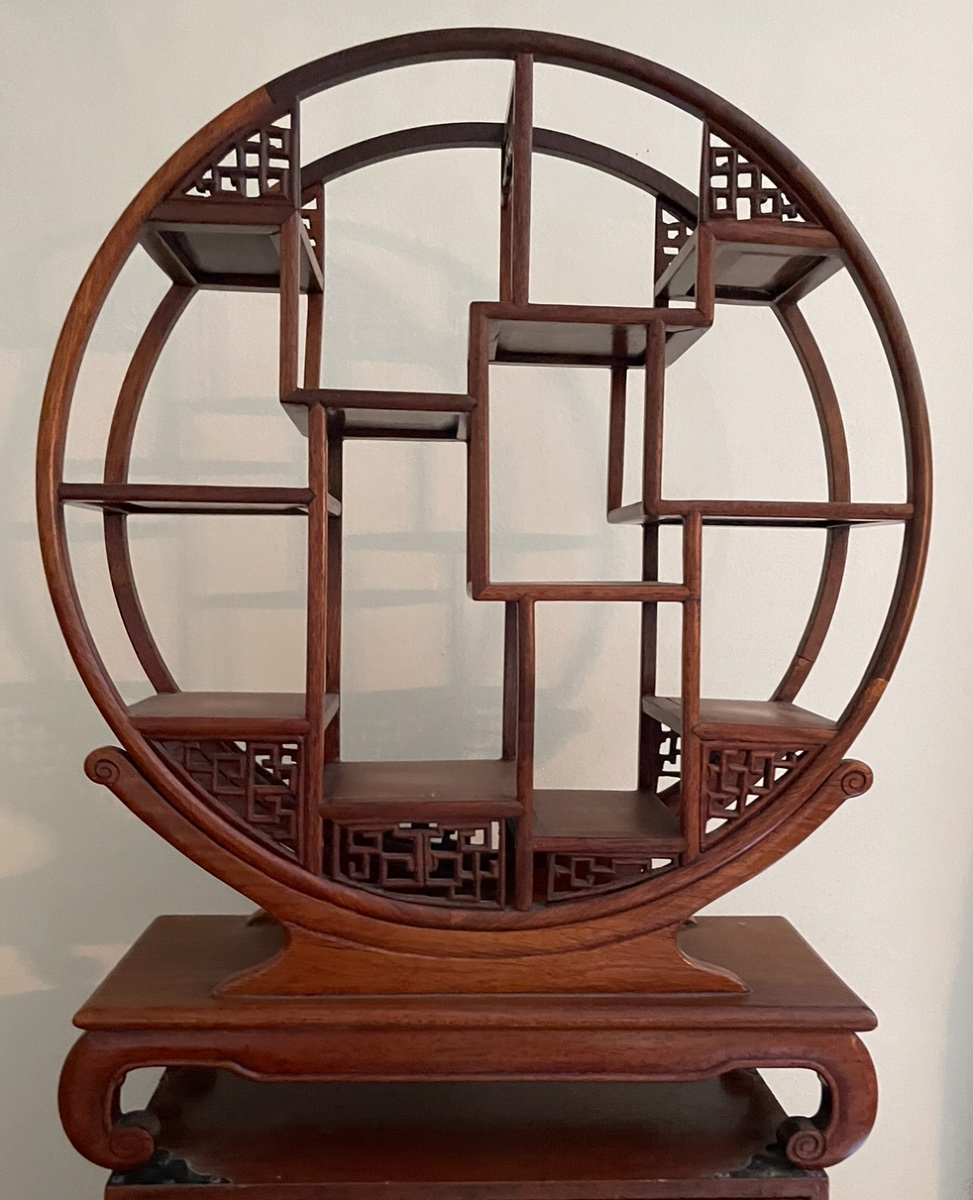Miniature Chinese Display Cabinet 