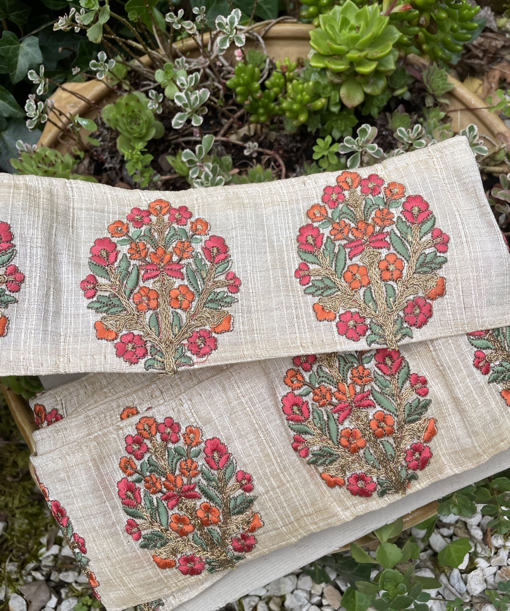 Large Embroidered Braid, Circa 1900