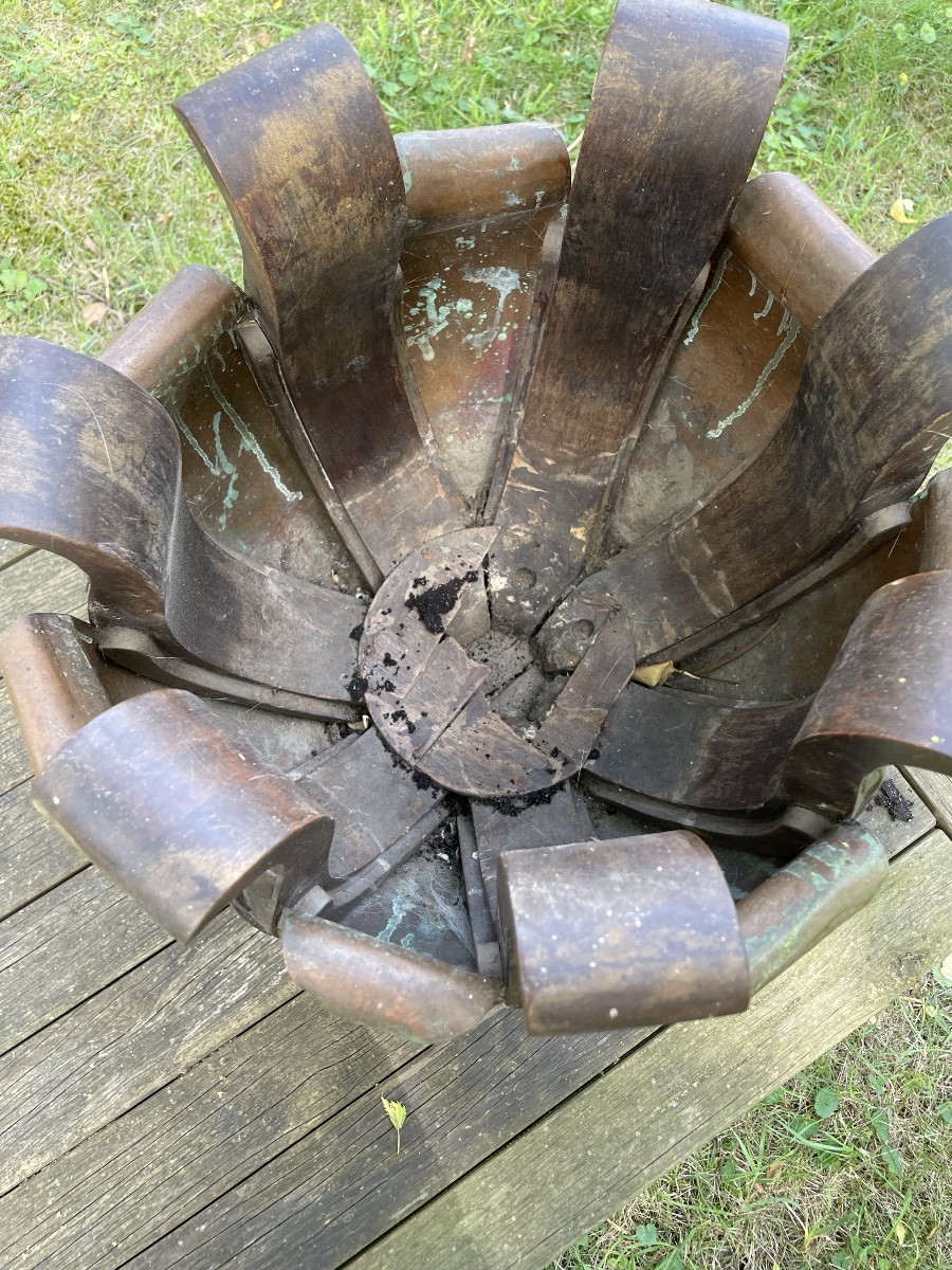 Art Deco Period Flower Pot, Arts And Crafts -photo-7