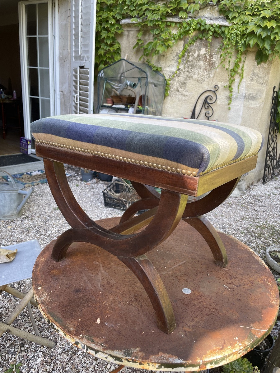 Empire Style Curule Stool -photo-2