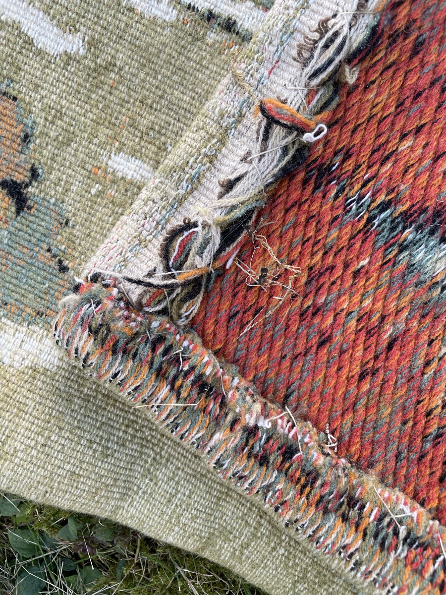 Tapestry "vespérale" By Thérèse Le Guen For Robert Four In Aubusson-photo-5