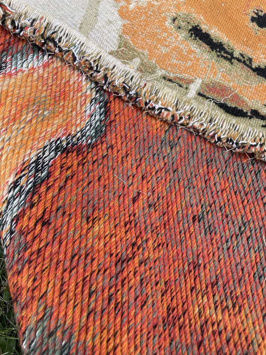 Tapestry "vespérale" By Thérèse Le Guen For Robert Four In Aubusson-photo-7