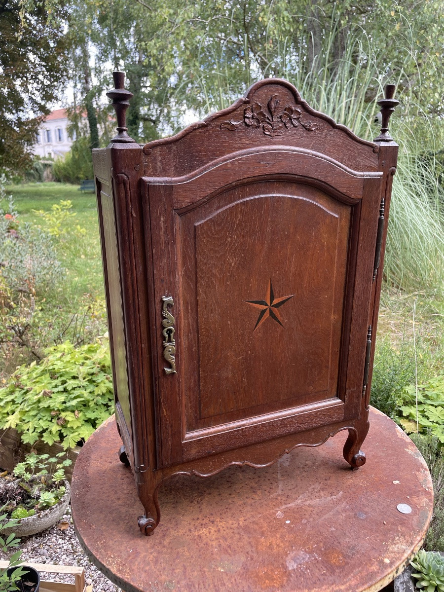 Small Master's Cabinet, Lorraine, 19th Century -photo-3
