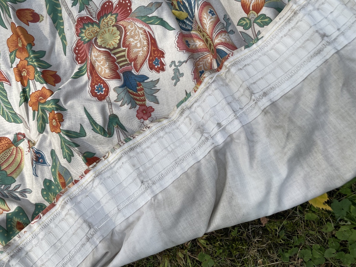 Pair Of Curtains With Indian Motif-photo-8