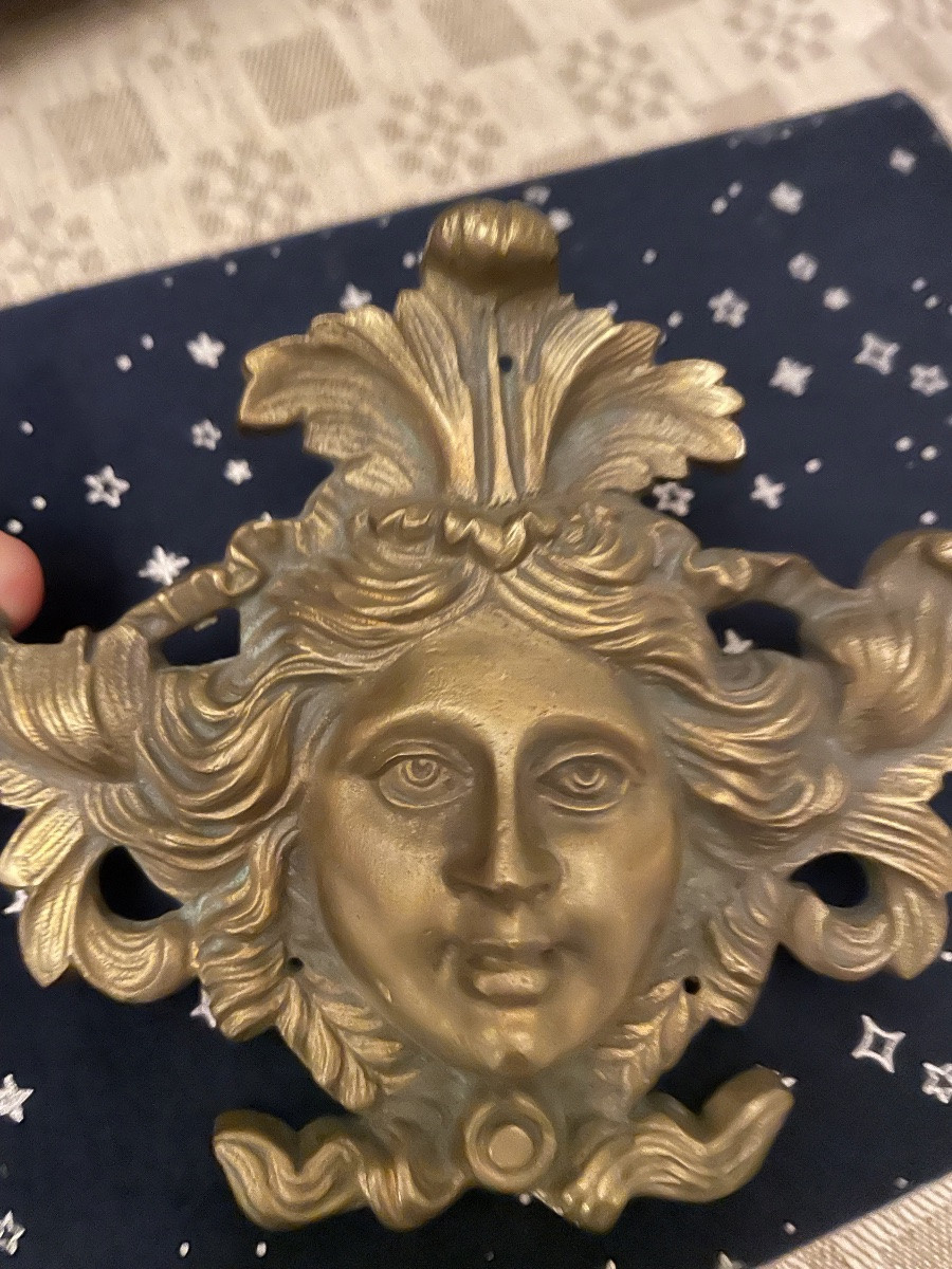 Bronze d’ameublement le Roi Soleil -photo-1