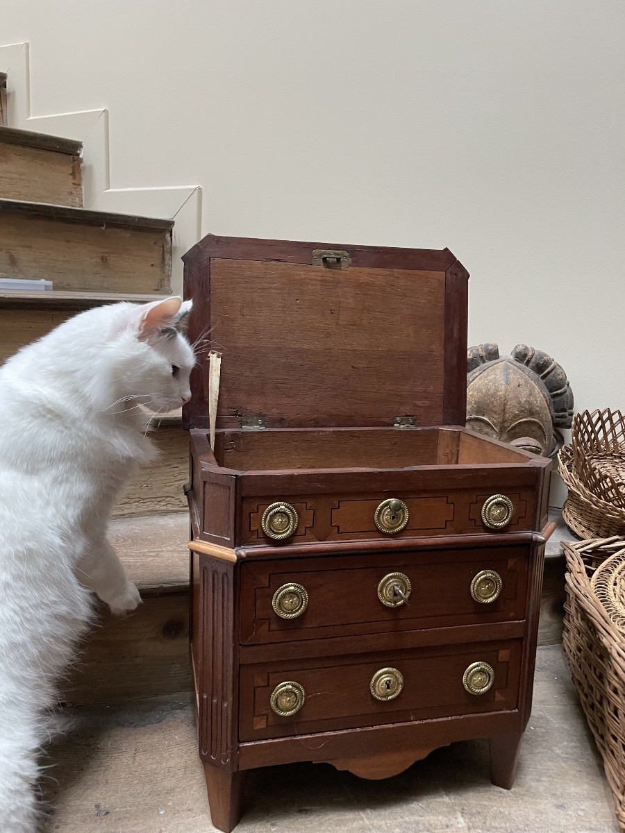 Transitional Style Walnut Master Dresser  -photo-3