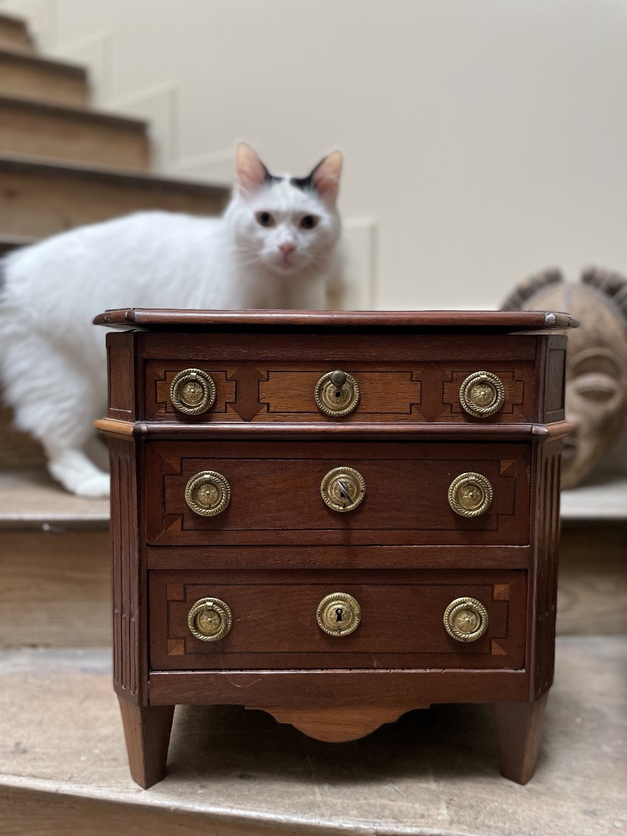 Transitional Style Walnut Master Dresser  -photo-4