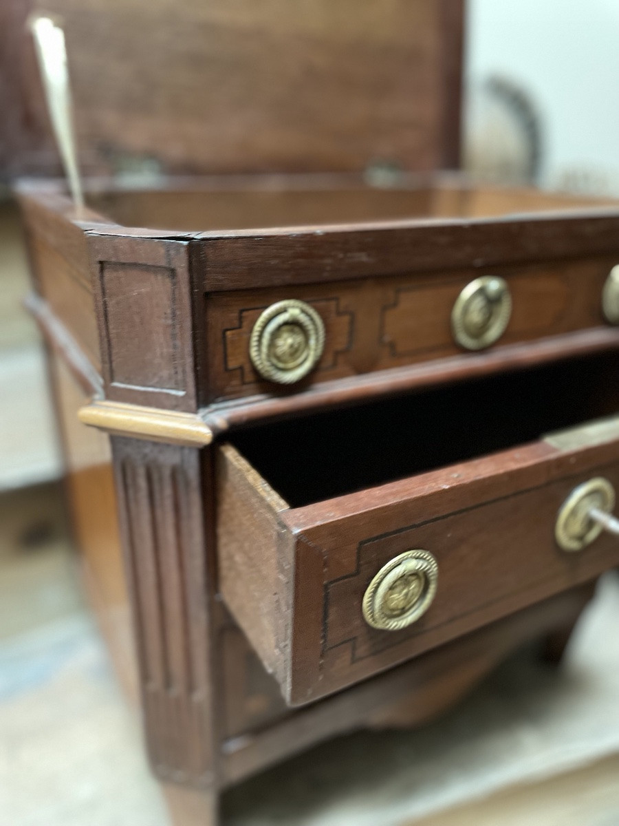 Transitional Style Walnut Master Dresser  -photo-1