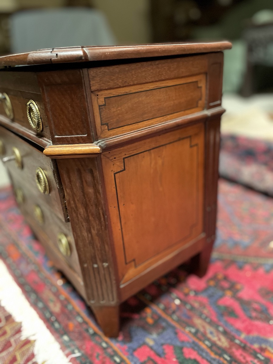 Transitional Style Walnut Master Dresser  -photo-5