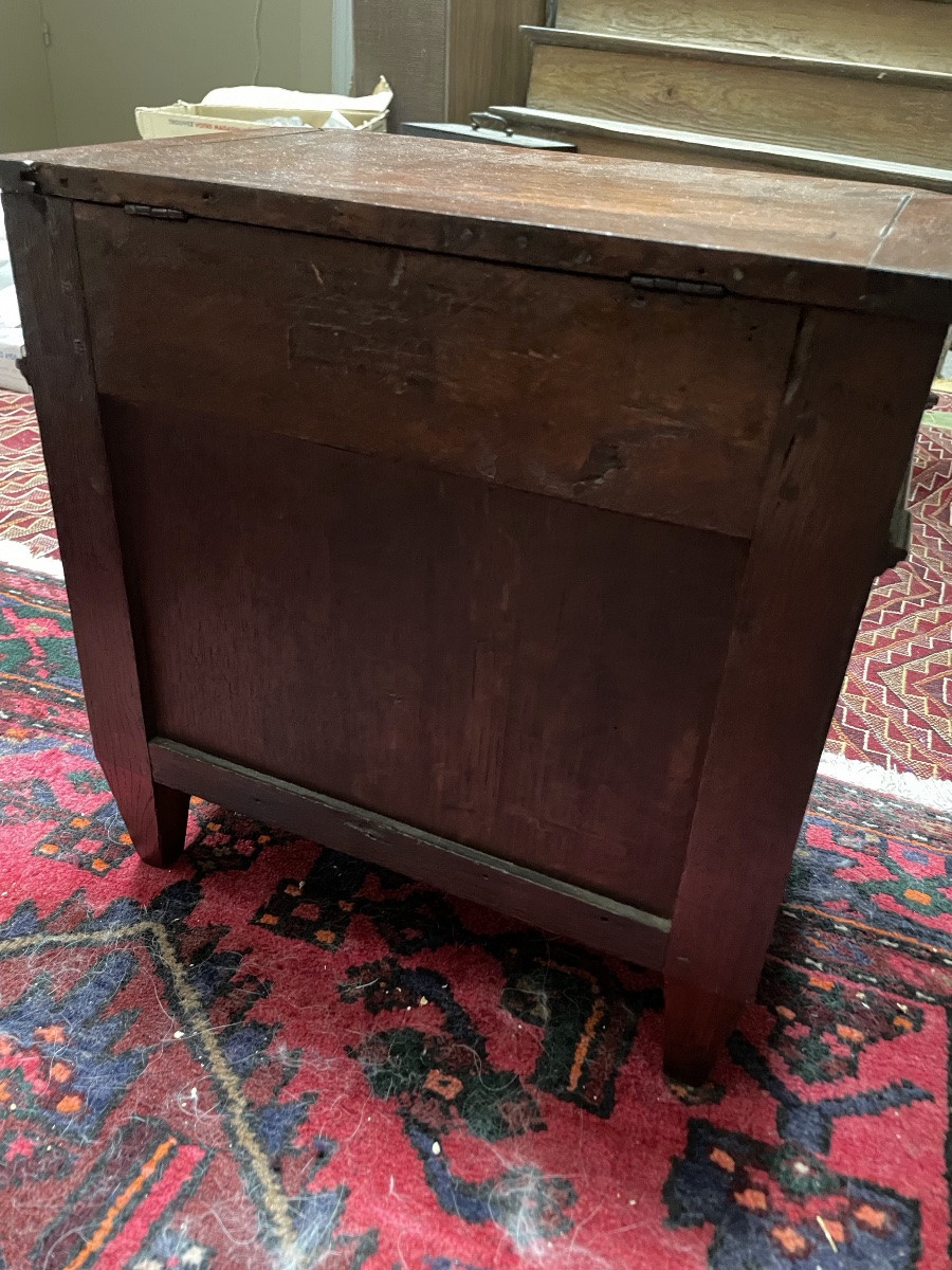 Transitional Style Walnut Master Dresser  -photo-7