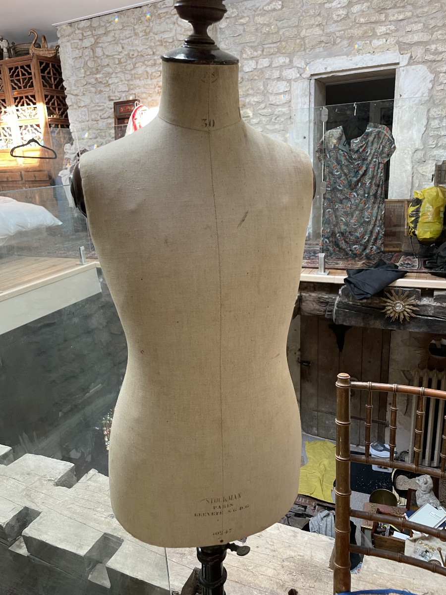 Mannequin de couturière modèle d’enfant, époque Napoléon III -photo-7