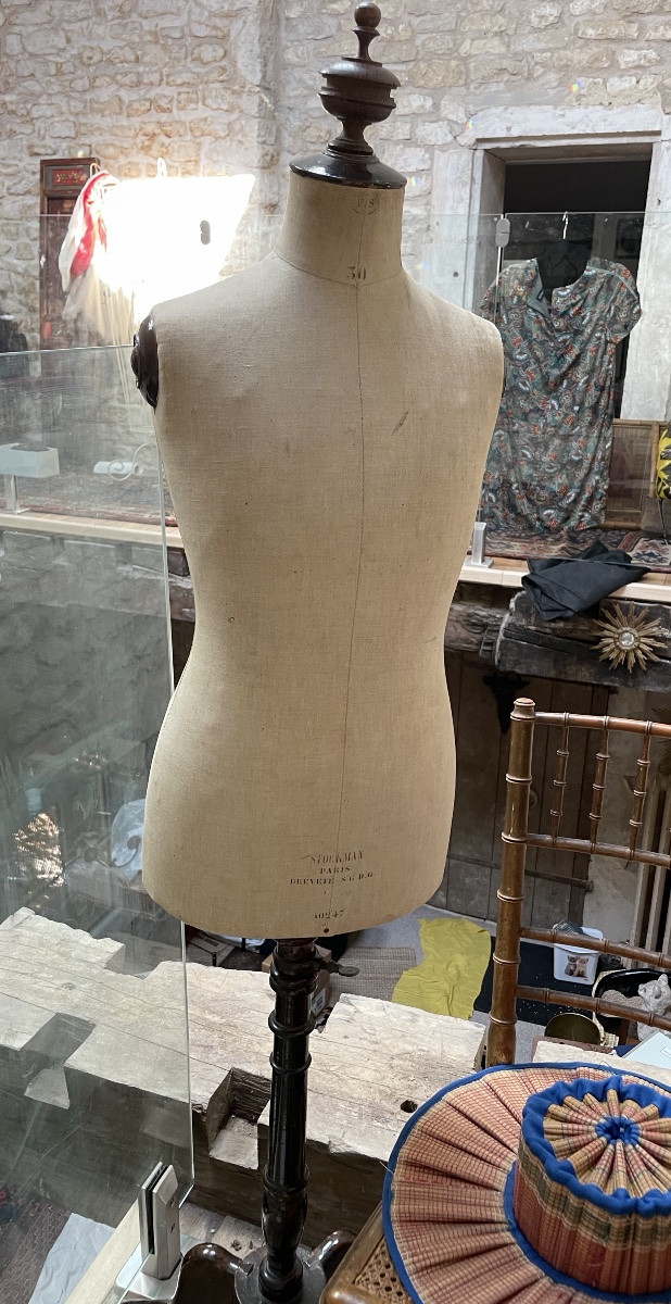 Mannequin de couturière modèle d’enfant, époque Napoléon III -photo-8