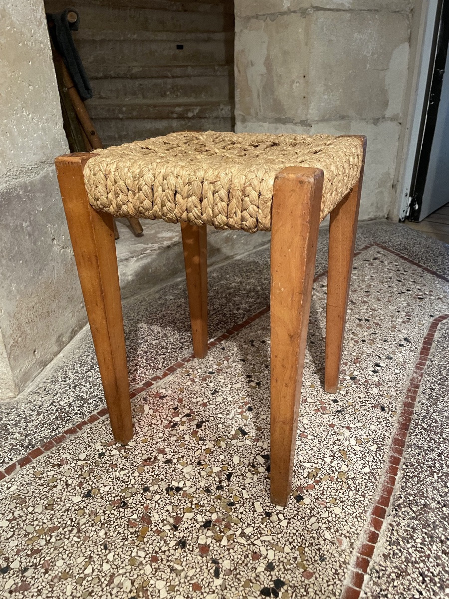 Audoux & Minet Rope Stool-photo-3