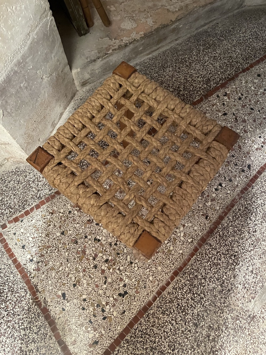 Audoux & Minet Rope Stool-photo-3