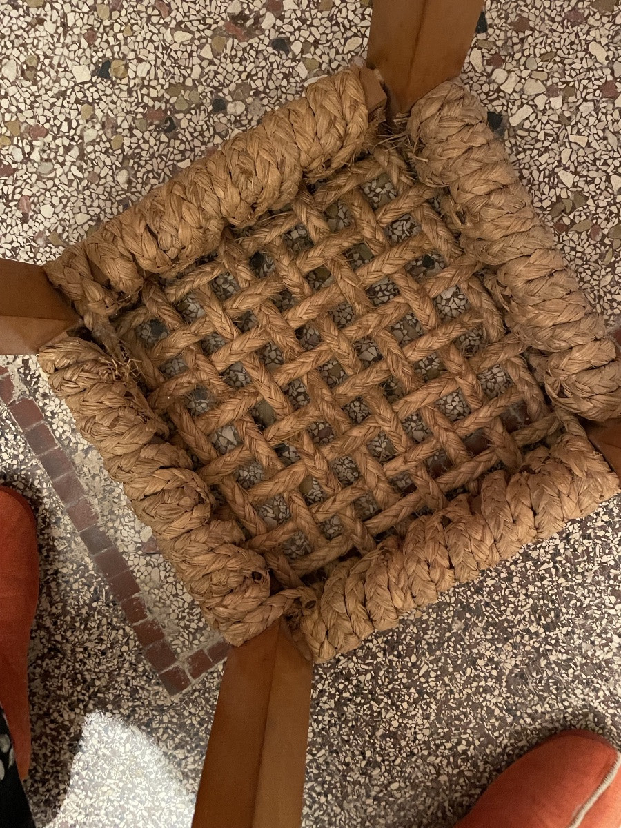 Audoux & Minet Rope Stool-photo-5
