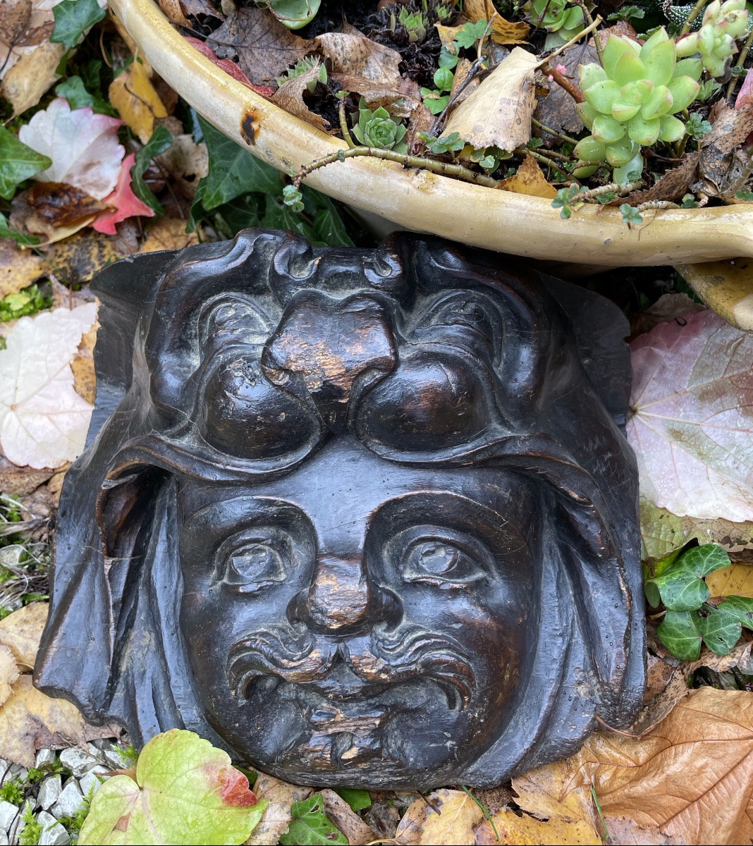 Hercules Carrying The Remains Of The Nemean Lion, Carved Wood-photo-2