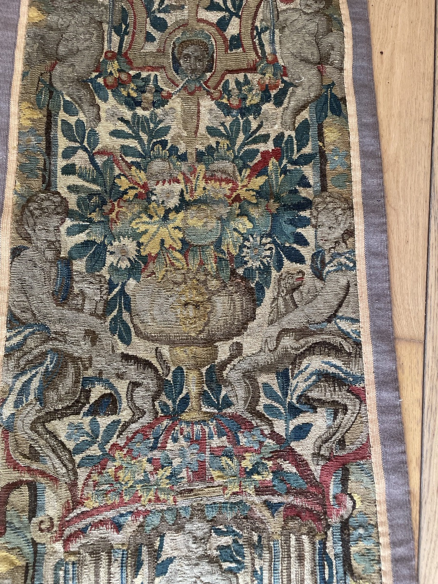 Tapisserie à la Fontaine du XVIIÈME -photo-1