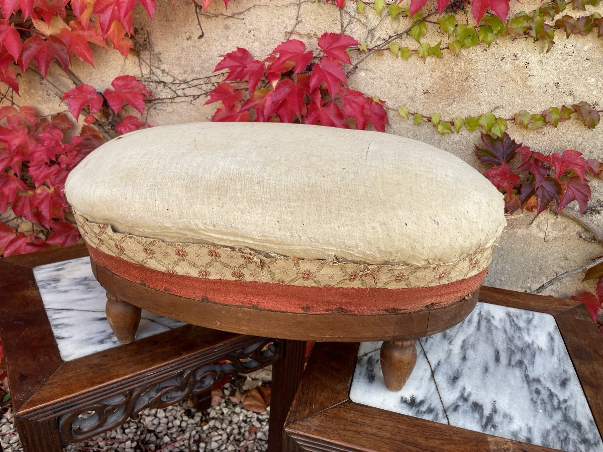 Repose pied ovale de belle taille à recouvrir -photo-2