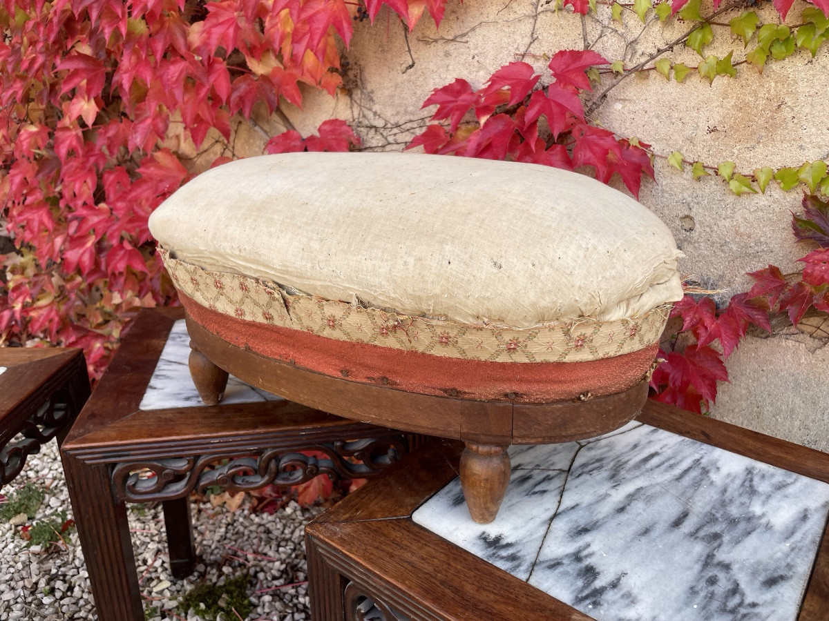 Repose pied ovale de belle taille à recouvrir -photo-3