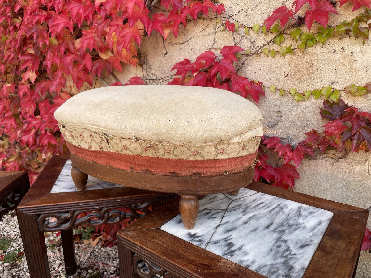 Repose pied ovale de belle taille à recouvrir -photo-4