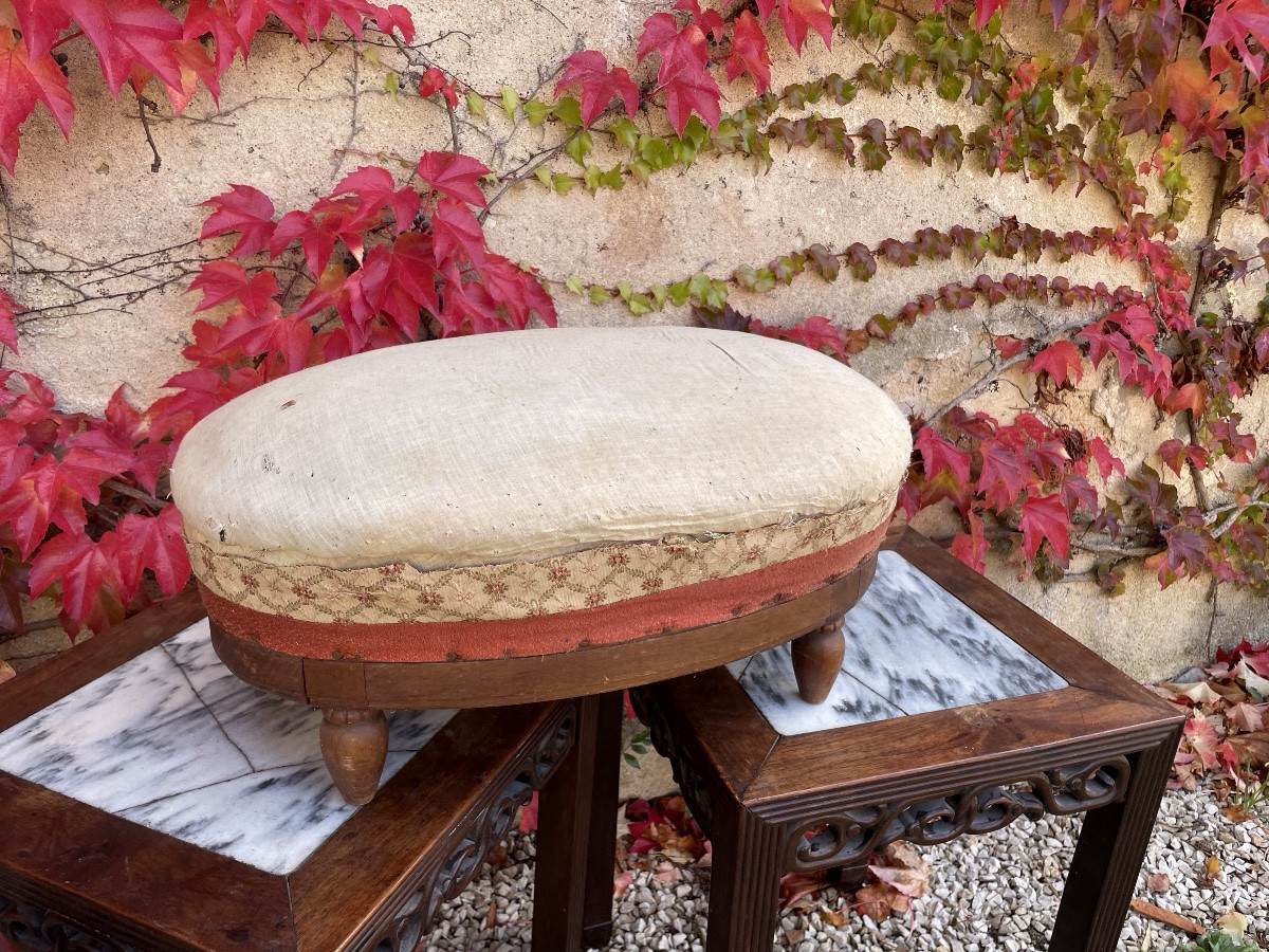 Repose pied ovale de belle taille à recouvrir -photo-2