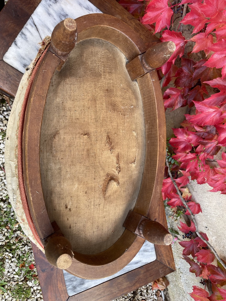 Repose pied ovale de belle taille à recouvrir -photo-6