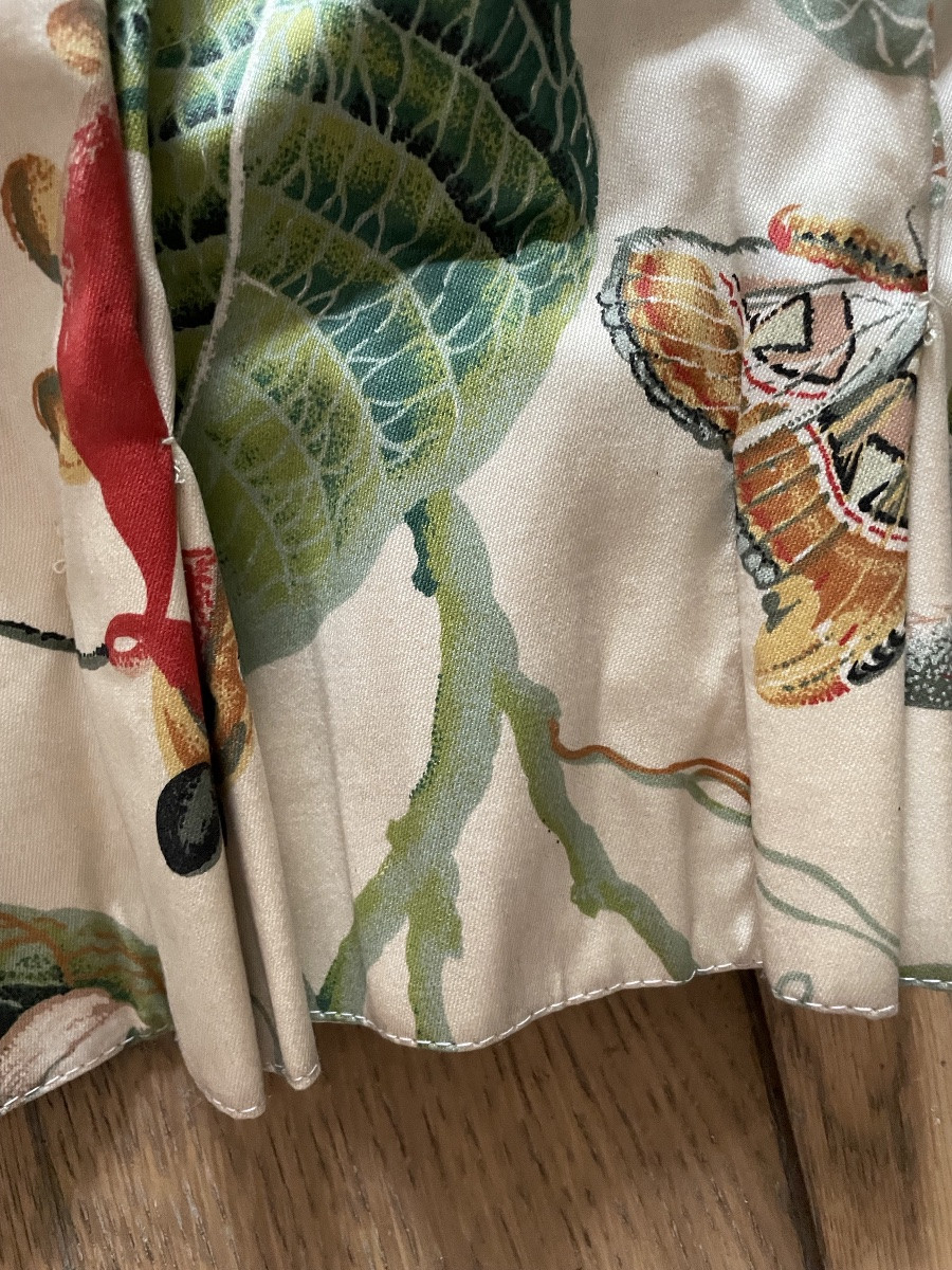 Paire  de double rideaux Papillons et Passiflore pierre Frey -photo-6