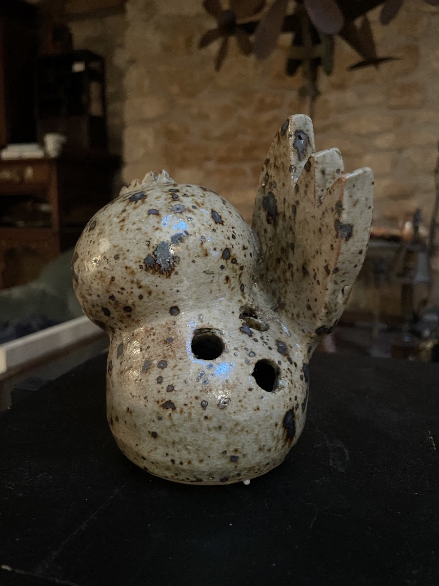 Pique Fleurs Oiseau attr à Domique Pouchain -photo-3