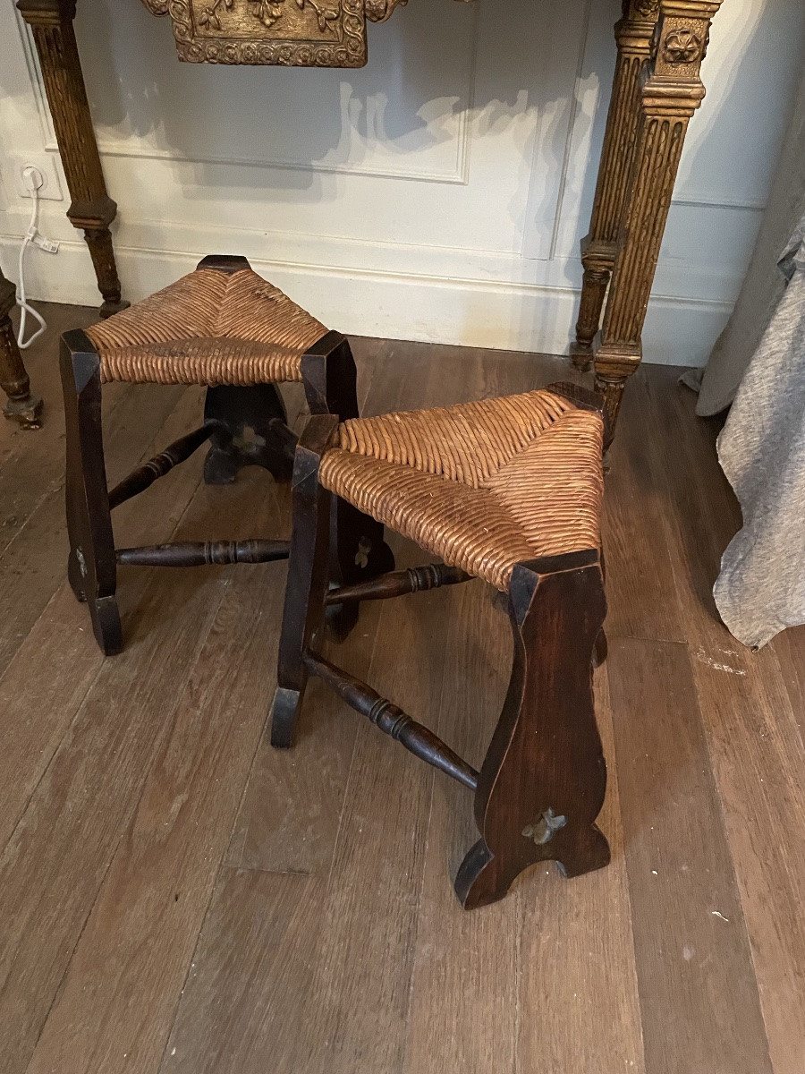 The Two Arts And Crafts Stools -photo-4