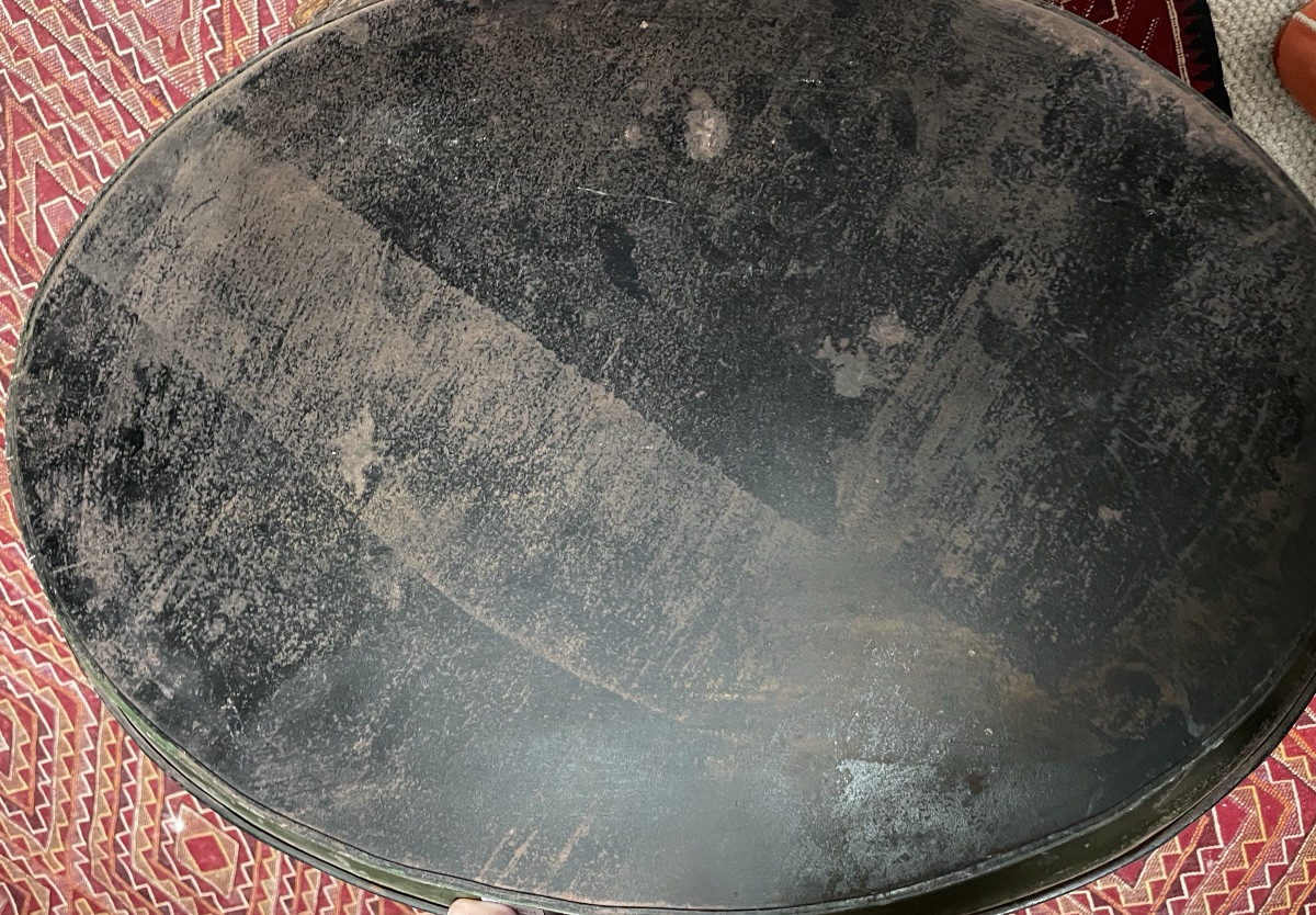 Plateau en tôle peinte, d’époque Restauration -photo-7