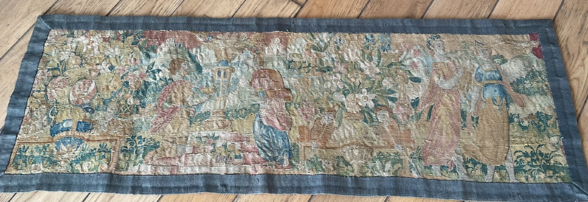 Animated Tapestry With Figures, 17th Century -photo-6