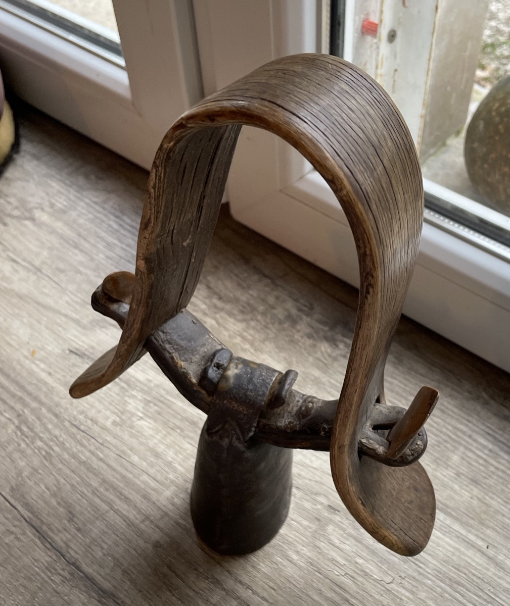 Art populaire , Sonnaille , cloche pour une chèvre ou une brebis -photo-5