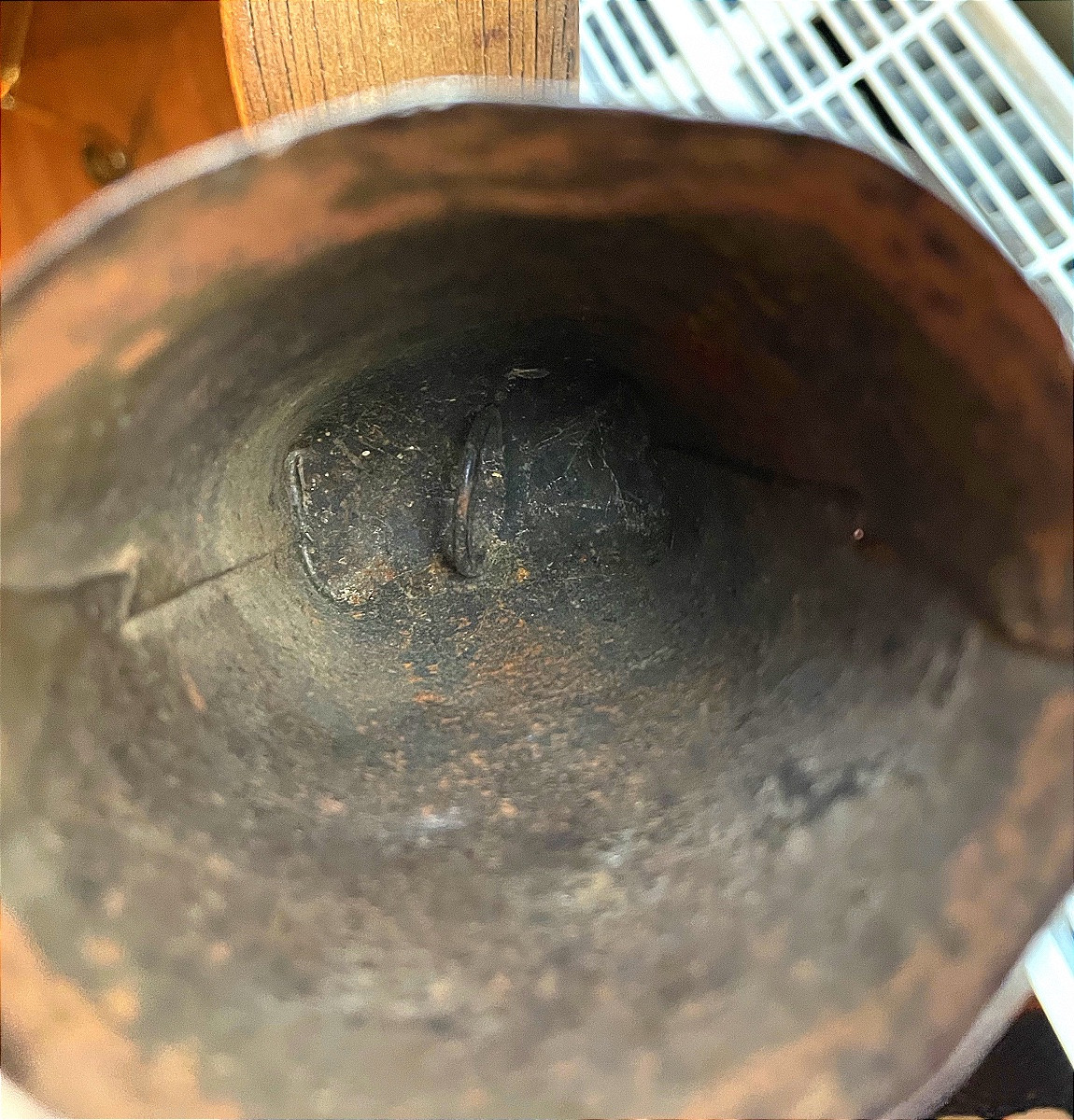 Art populaire , Sonnaille , cloche pour une chèvre ou une brebis -photo-8