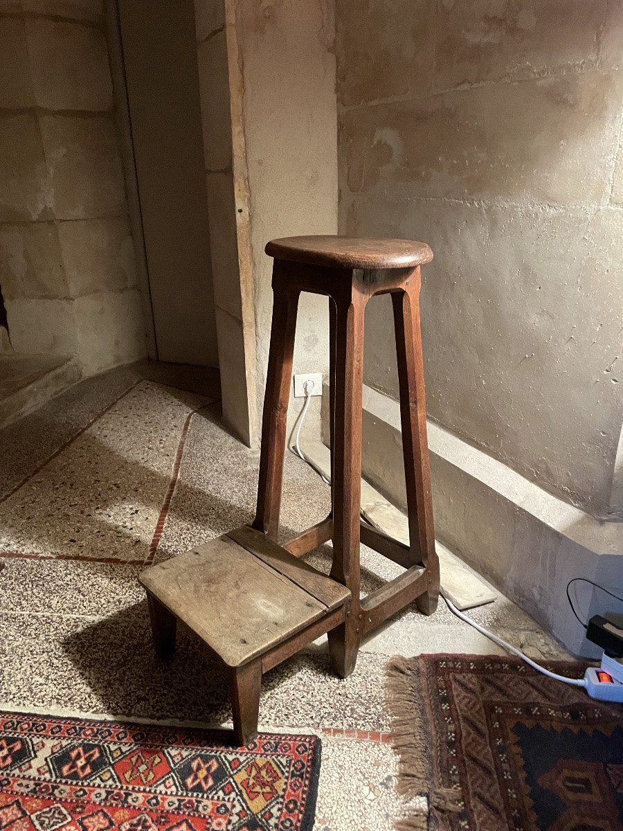 Tabouret de chantre , XVIIIème -photo-2