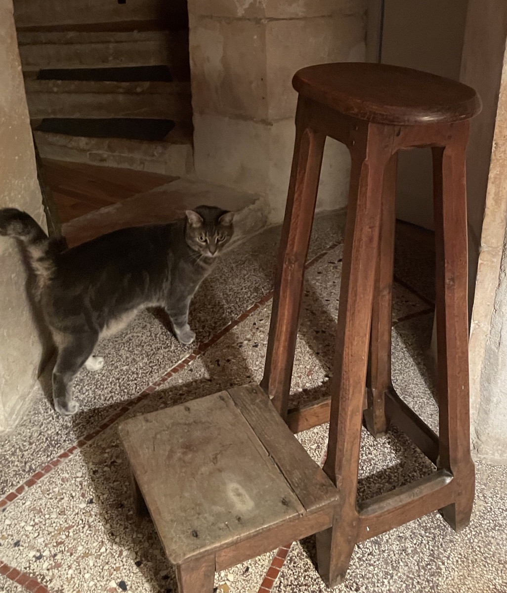 Tabouret de chantre , XVIIIème -photo-3