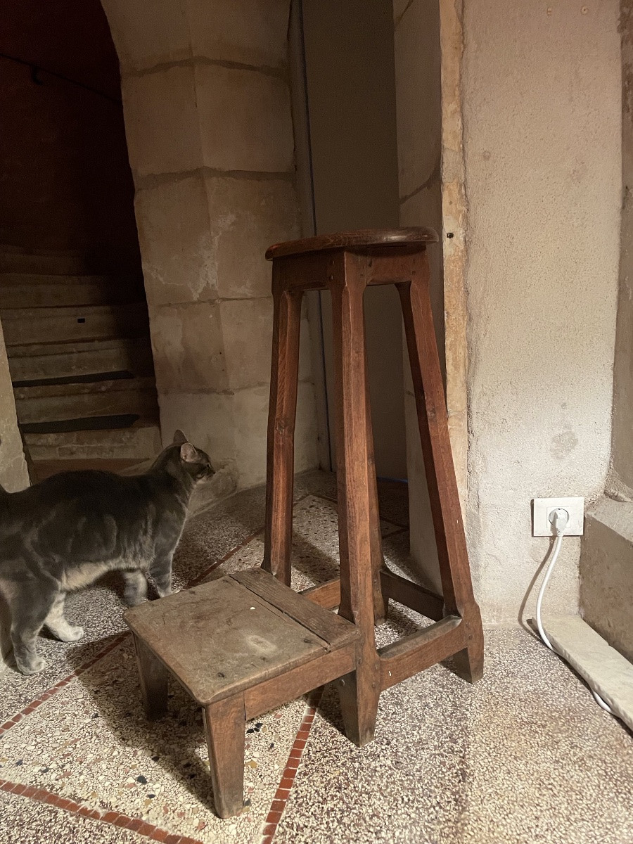 Tabouret de chantre , XVIIIème -photo-4