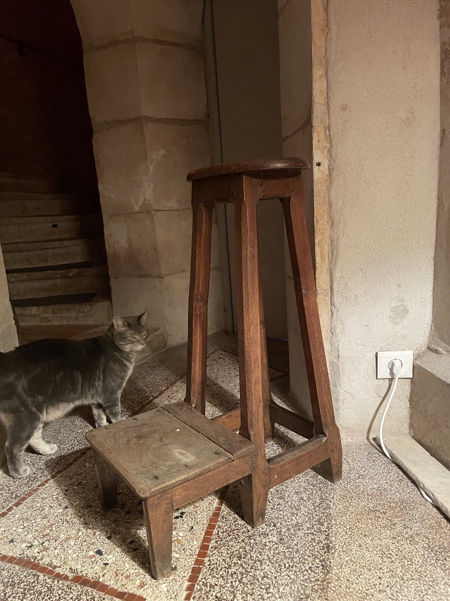 Tabouret de chantre , XVIIIème -photo-1