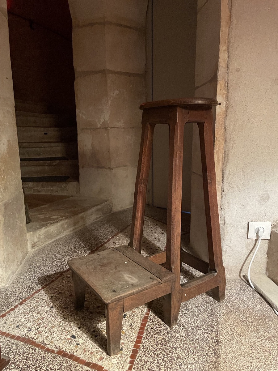 Tabouret de chantre , XVIIIème -photo-2
