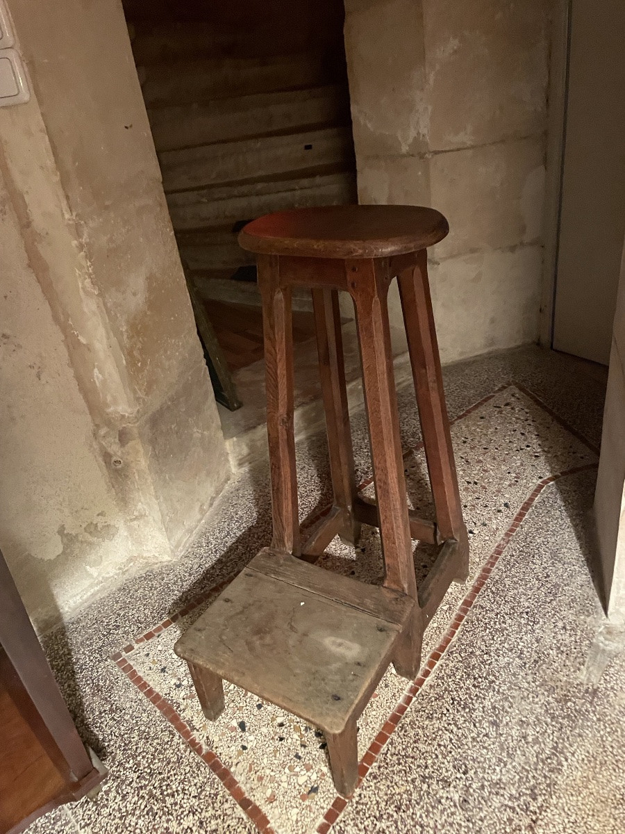 Tabouret de chantre , XVIIIème -photo-3