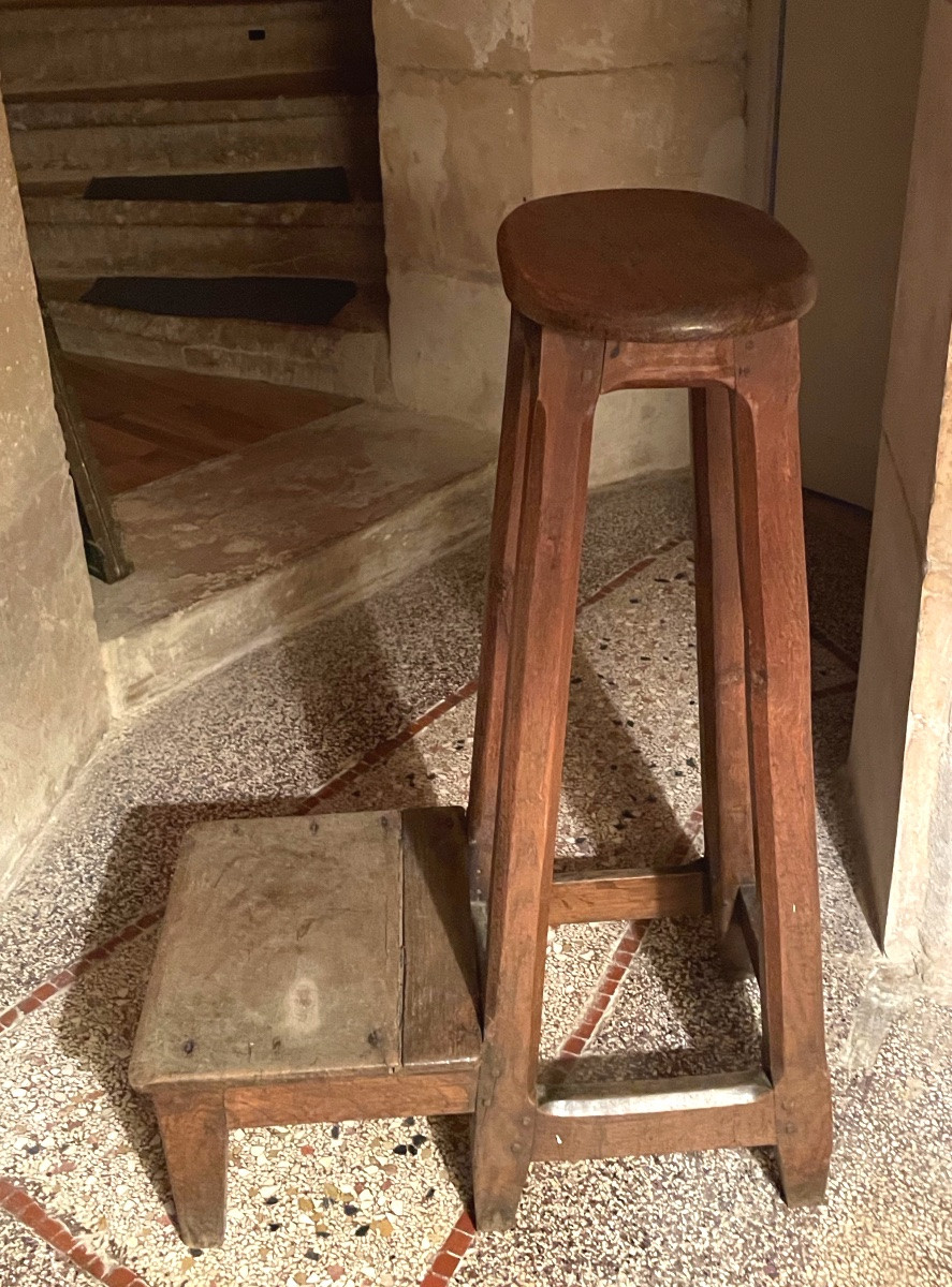 Tabouret de chantre , XVIIIème -photo-5