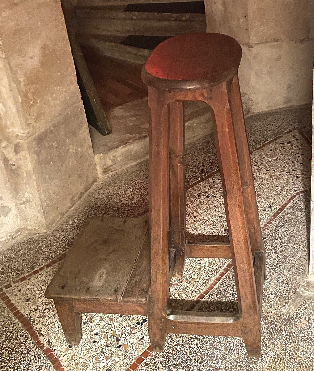 Tabouret de chantre , XVIIIème -photo-6