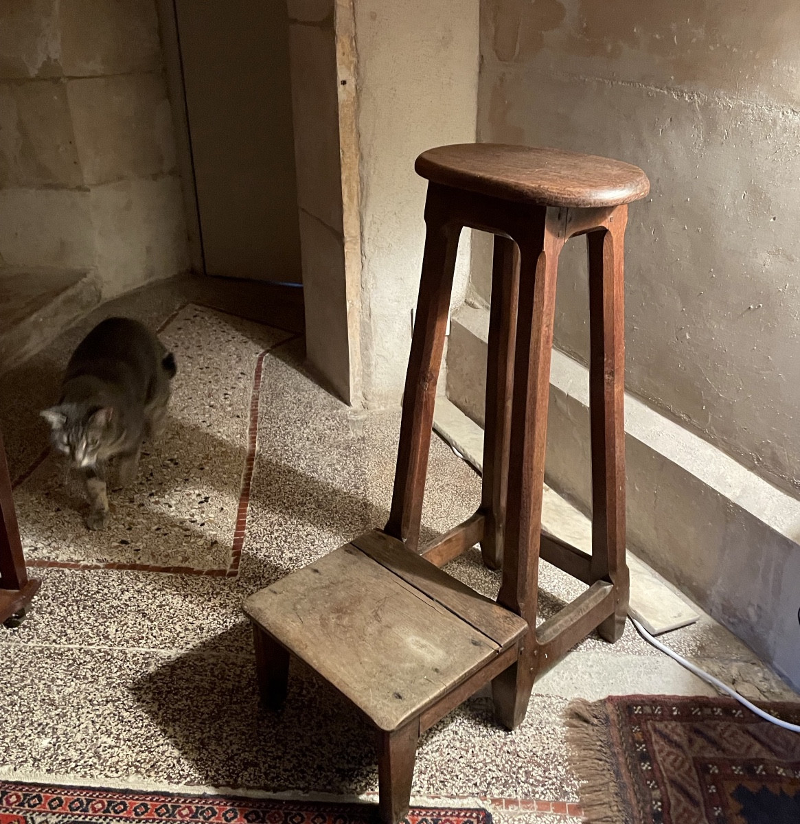 Tabouret de chantre , XVIIIème 