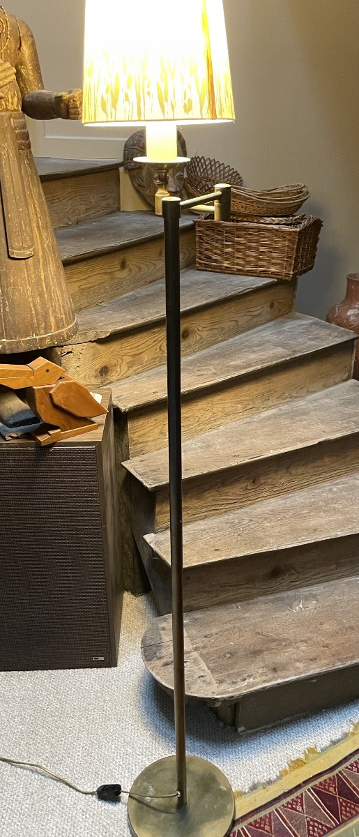 Liseuse en métal  doré-photo-2