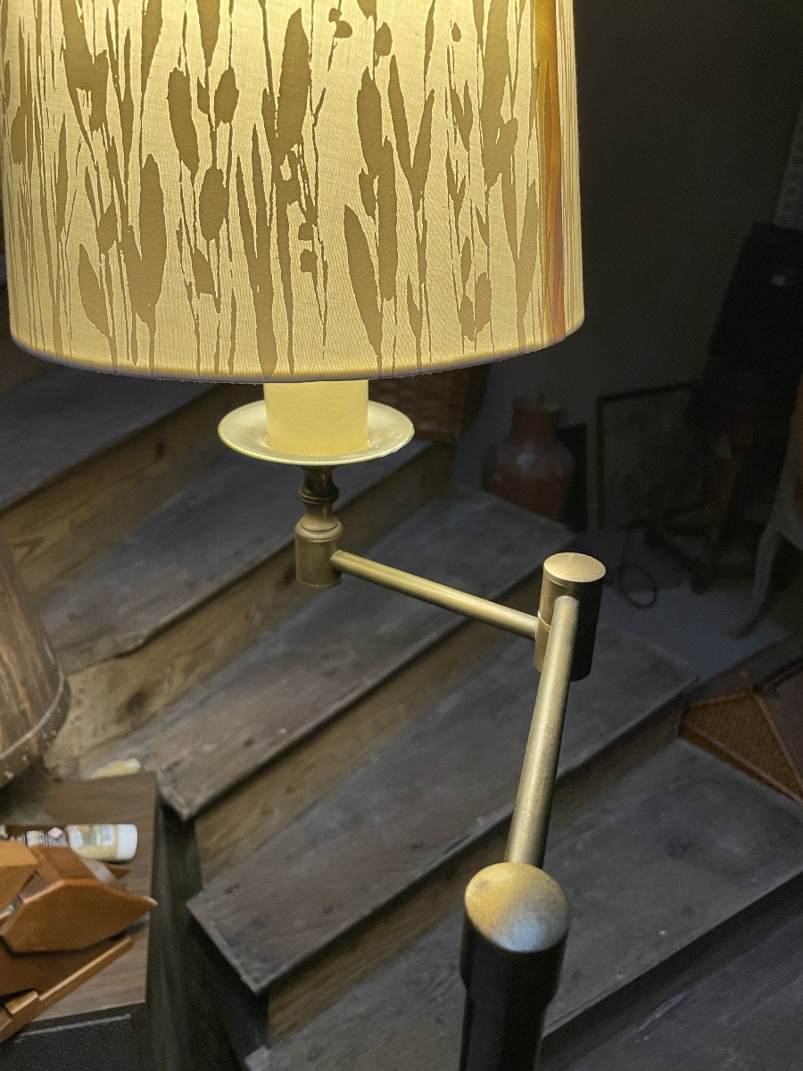 Liseuse en métal  doré-photo-3