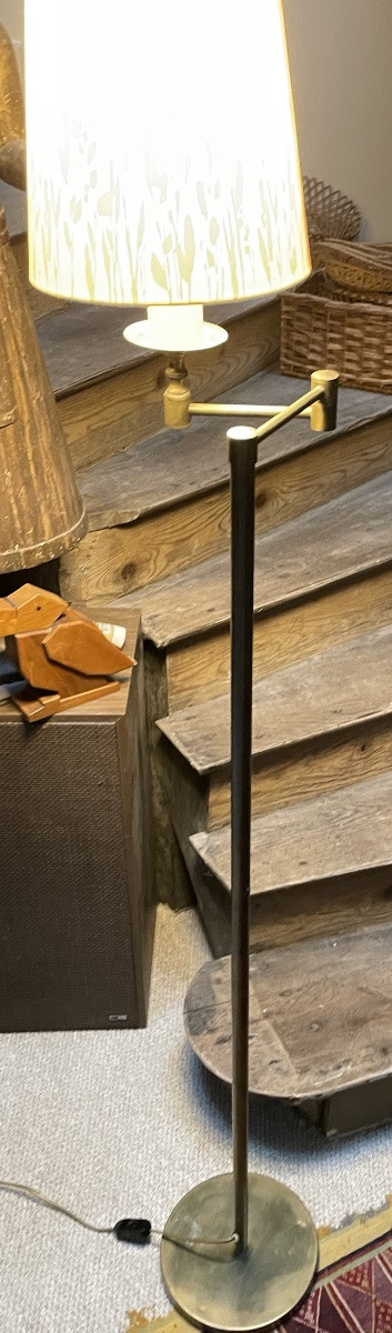 Liseuse en métal  doré-photo-2